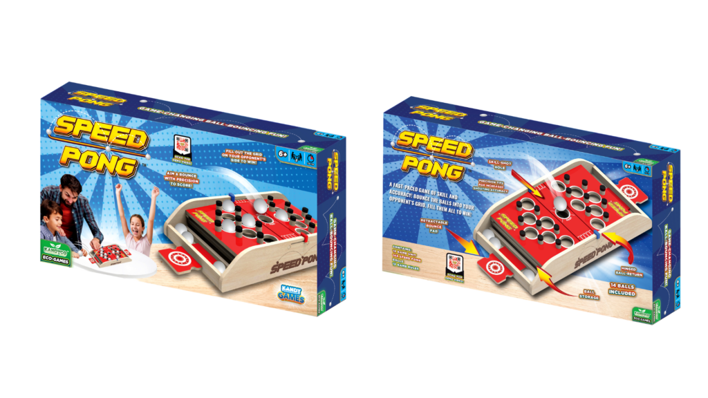 Speed Pong Packaging